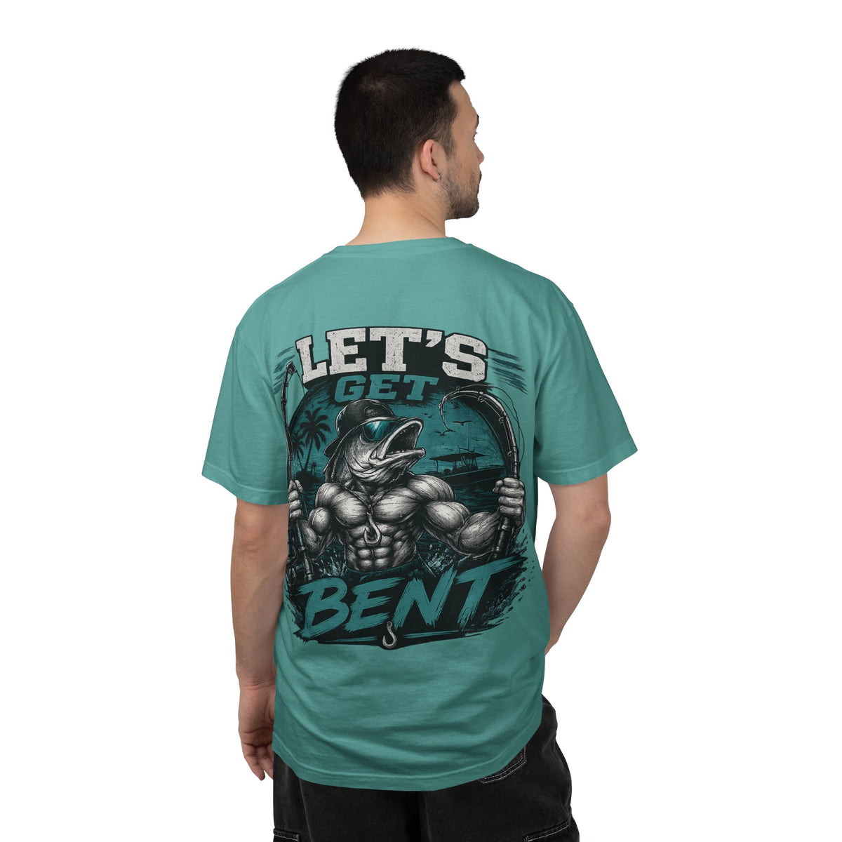 "Let's Get Bent" Marlin Tee