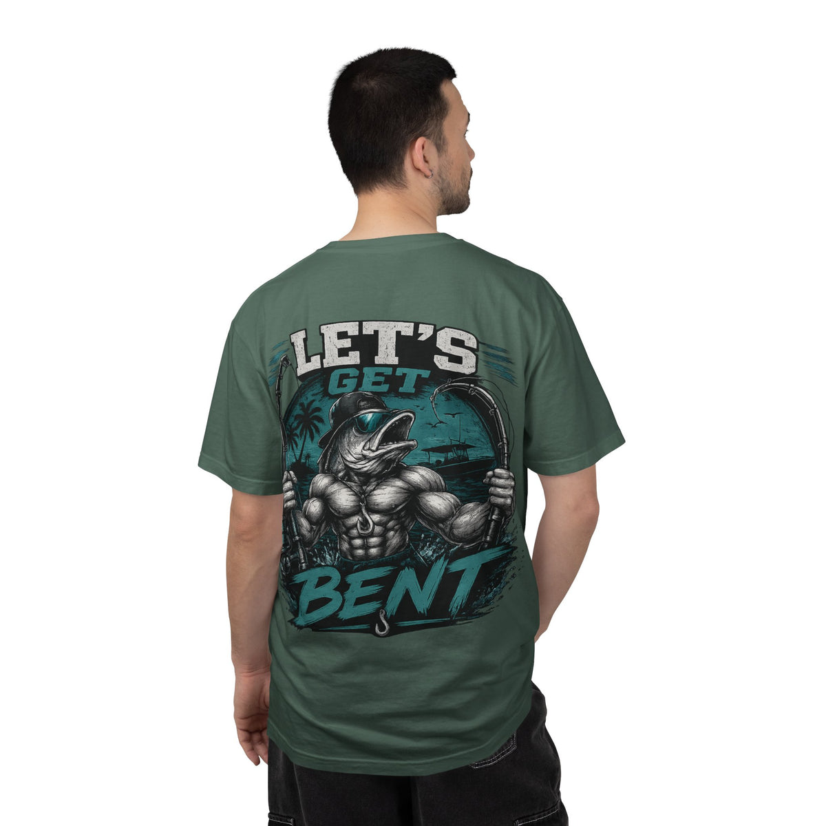 "Let's Get Bent" Marlin Tee