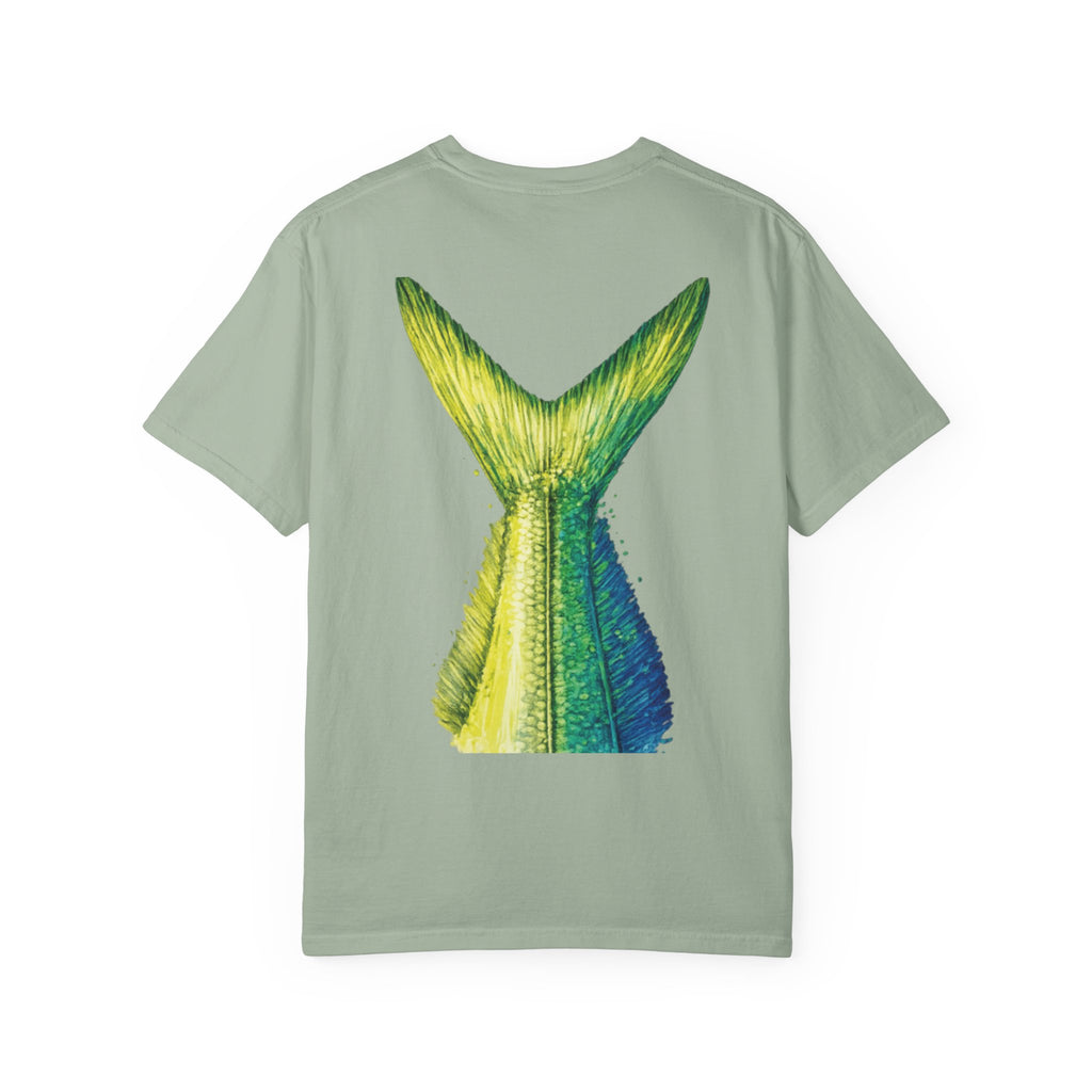 Mahi Mahi 'BTBF' Graphic T-Shirt — Fish Tail Back Print