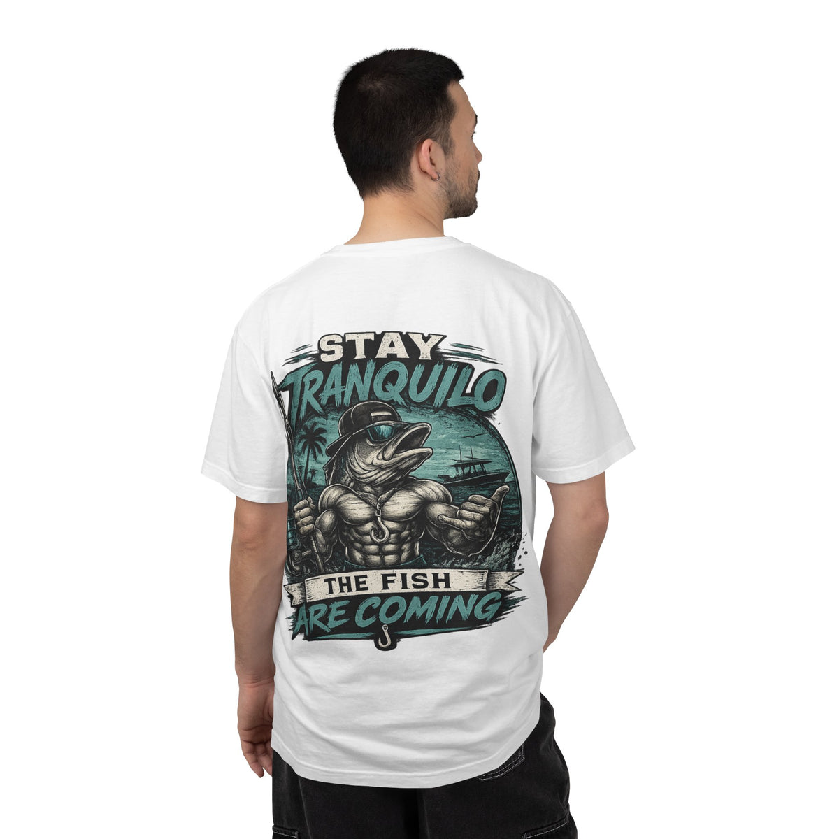 "Stay Tranquilo" Fishing Tee